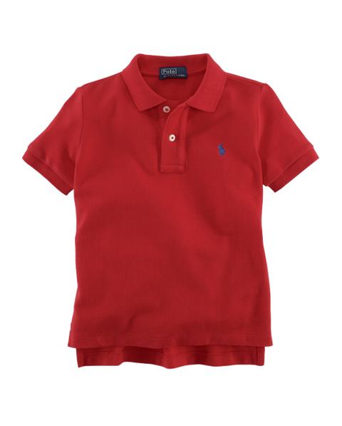 Cotton Mesh Polo Shirt