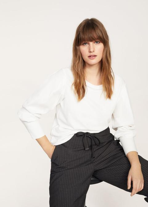 Pantalón Fluido Rayas from Mango on 21 Buttons