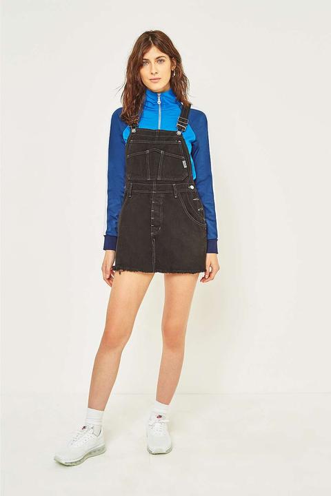 Urban Renewal Vintage Originals Black Dungaree Dress