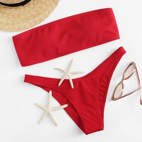 Bikini Bandeau De Canalé