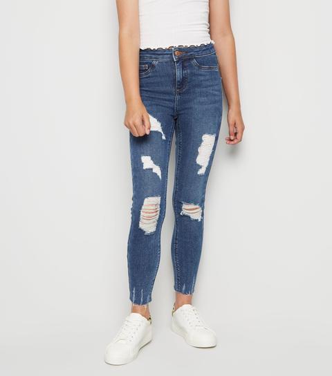 new look girls skinny jeans