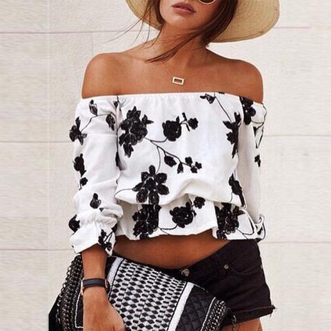 Phobe Off Shoulder Floral Top