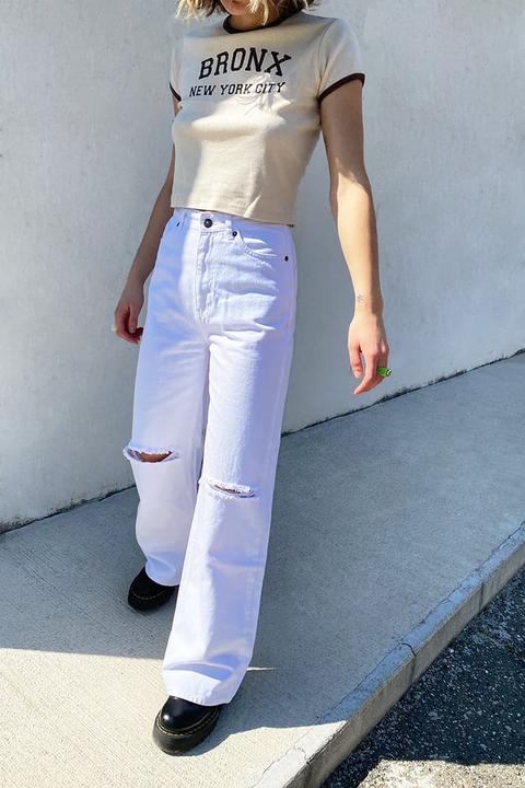 Jeans Palazzo Corte