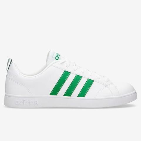Adidas Vs Advantage - Blanco-verde - Zapatillas Hombre