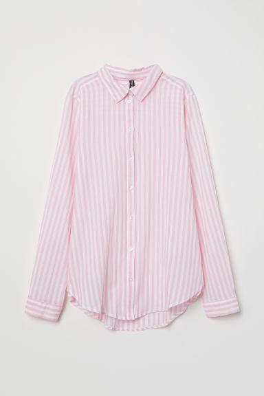 H & M - Cotton Shirt - Pink