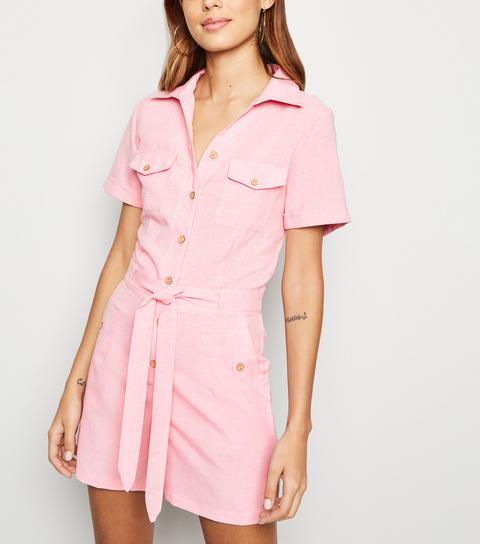 pink vanilla playsuit