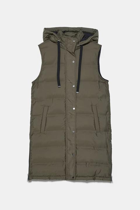 Gilet Imbottito Con Cerniere