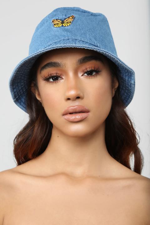 butterfly bucket hat