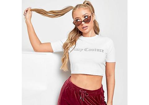 Diamonds logo cropped cami, Juicy Couture