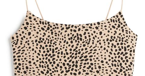 Leopard Print Crop Top