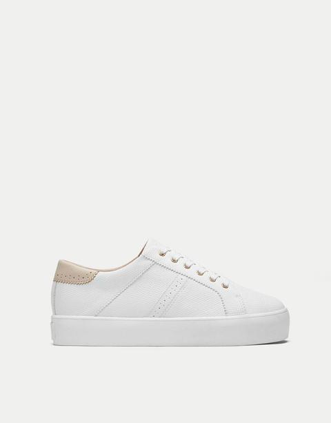pull and bear plateau sneaker