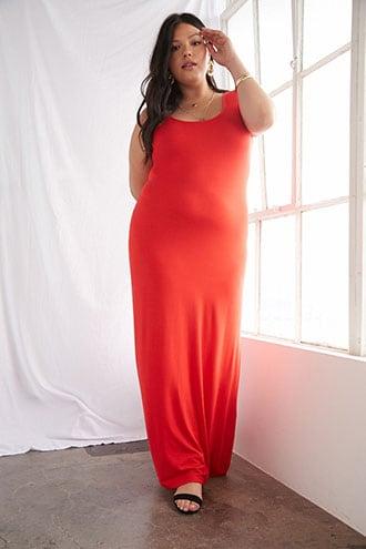 forever 21 red maxi dress