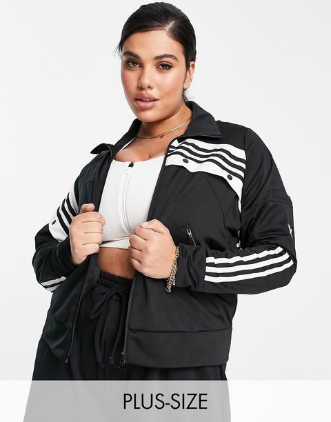 Chaqueta De Chándal Negra De Adidas Originals Plus X Danielle Cathari-negro