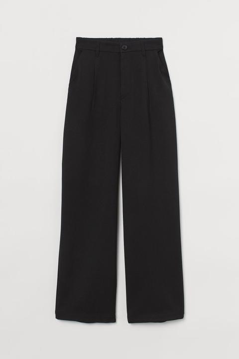 Pantalón Amplio - Negro