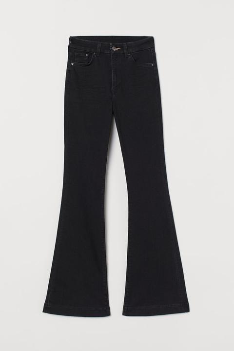 Embrace Flared High Jeans - Negro