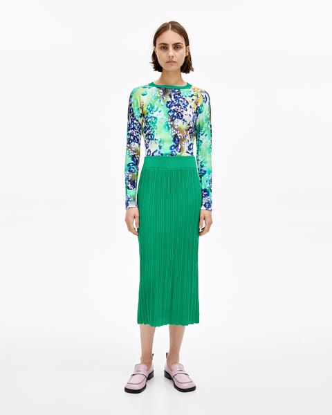 Falda Canalé Verde