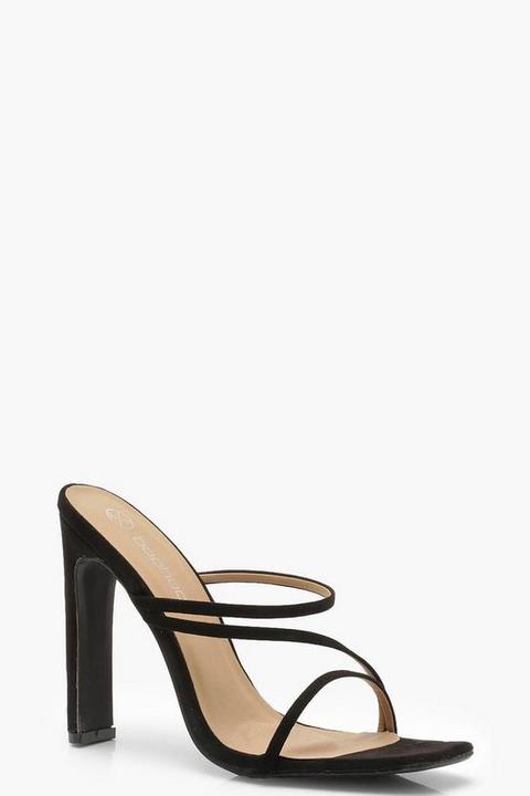 Wide Fit Flat Heel Mules