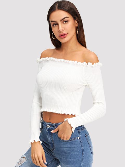 Blusa Spalle Scoperte