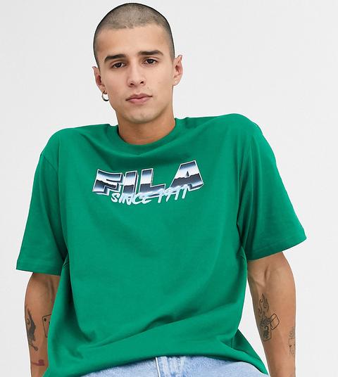 Fila Acer Logo T-shirt In Green 