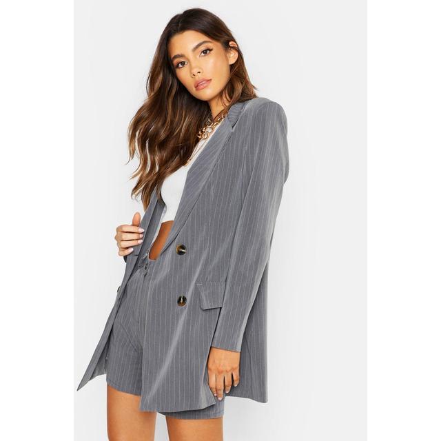 boohoo grey coat