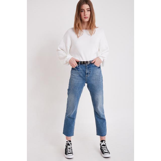 subdued boyfriend jeans