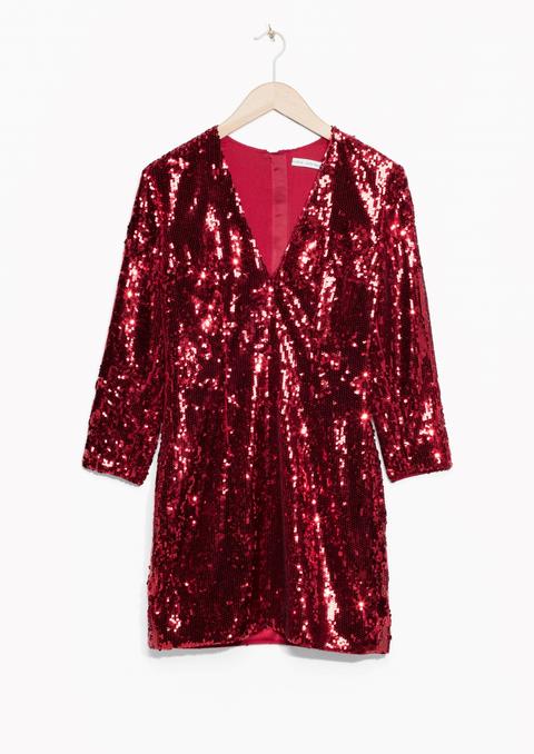 and other stories sequin dress