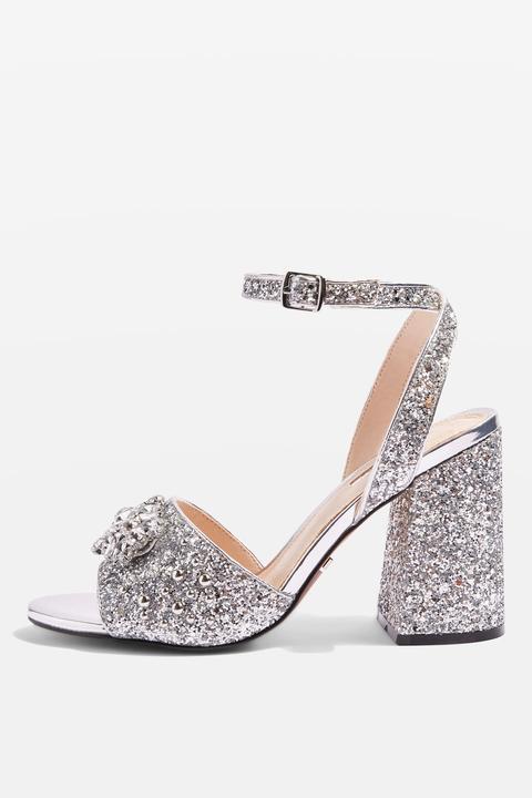 Topshop glitter hot sale heels