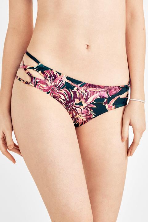 Braga De Bikini Tropical Reversible