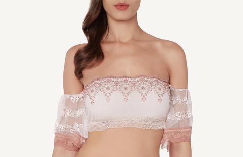 Top Bra Marine Crochet