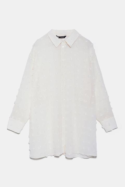 Camisa Oversize Relieve