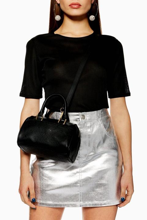 Madrid Pu Bowler Bag