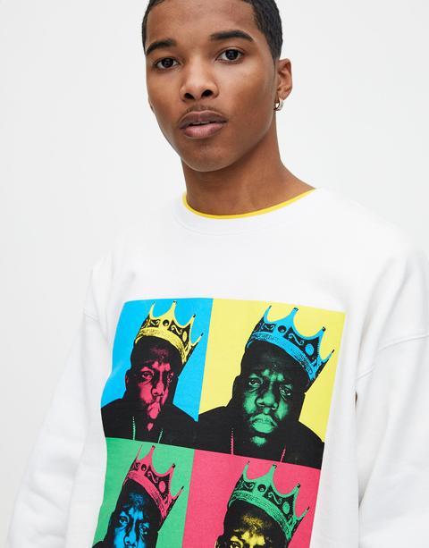 camiseta biggie pull and bear
