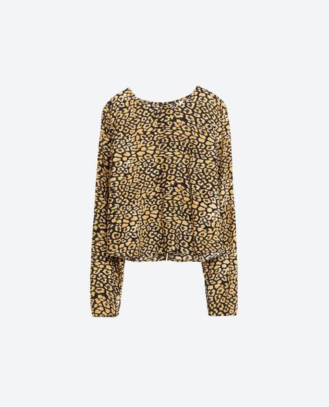 Camicia Stampa Leopardo