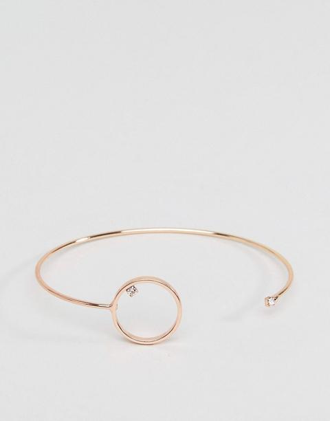 Asos - Bracciale Rigido Aperto Ovale - Rame