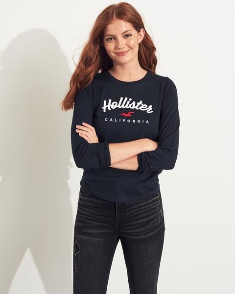 Applique Logo Graphic Tee from 