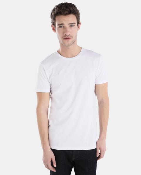 Esprit - Camiseta De Hombre Básica Blanca De Manga Corta from El Corte  Ingles on 21 Buttons