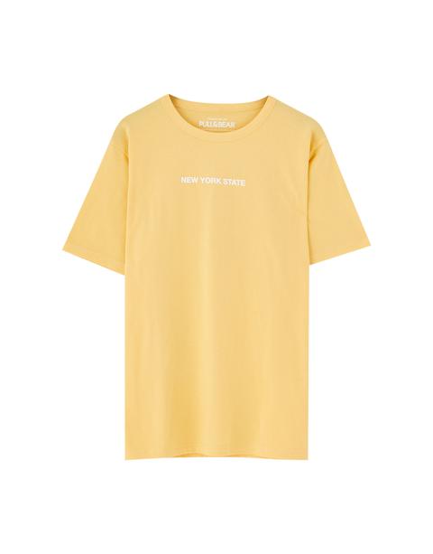 T-shirt Jaune « New York State »