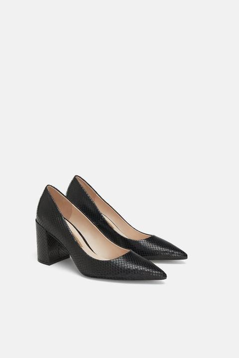 Zapato Tacón Piel