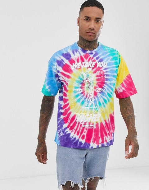 Nike - T-shirt À Effet Tie-dye Multicolore - Multi de ASOS en 21 Buttons
