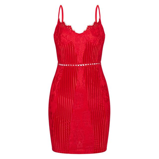 black strappy lace velvet insert bodycon dress