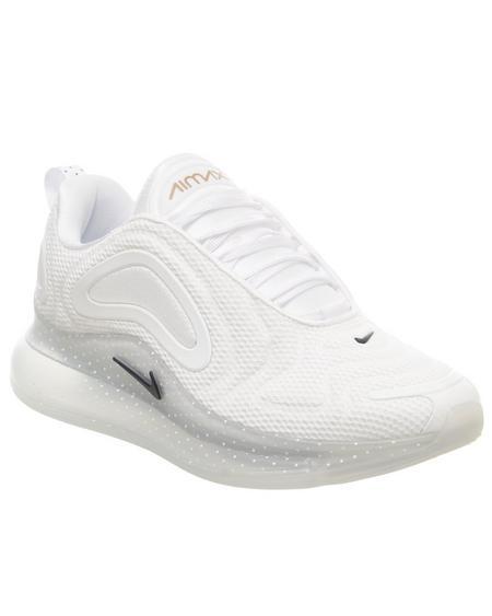 nike 720 white and gold