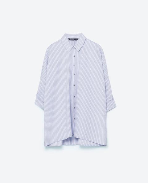 Camisa Oversize Rayas