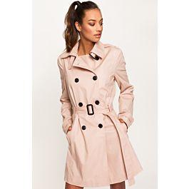 Impermeabile Trench Rosa