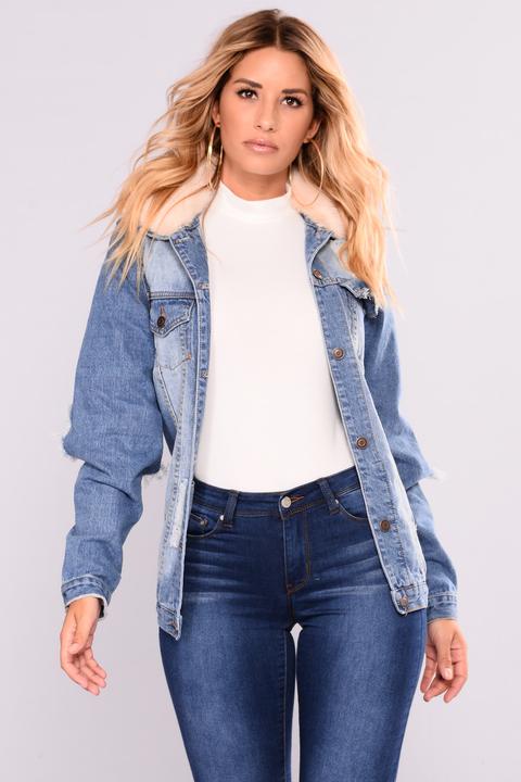 Fur Get You Jacket - Ivory
