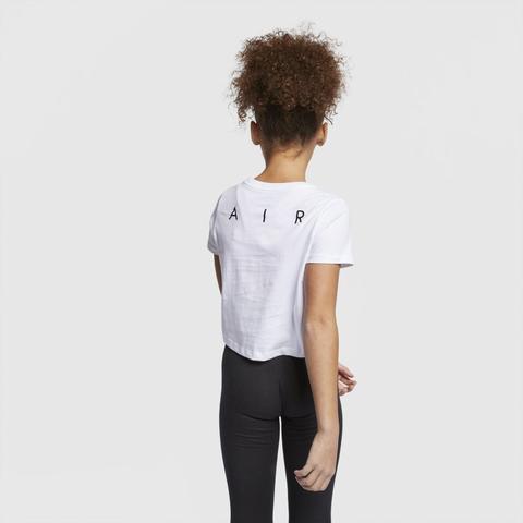 nike kids crop top