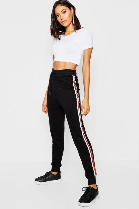 Sports Stripe Loopback Joggers