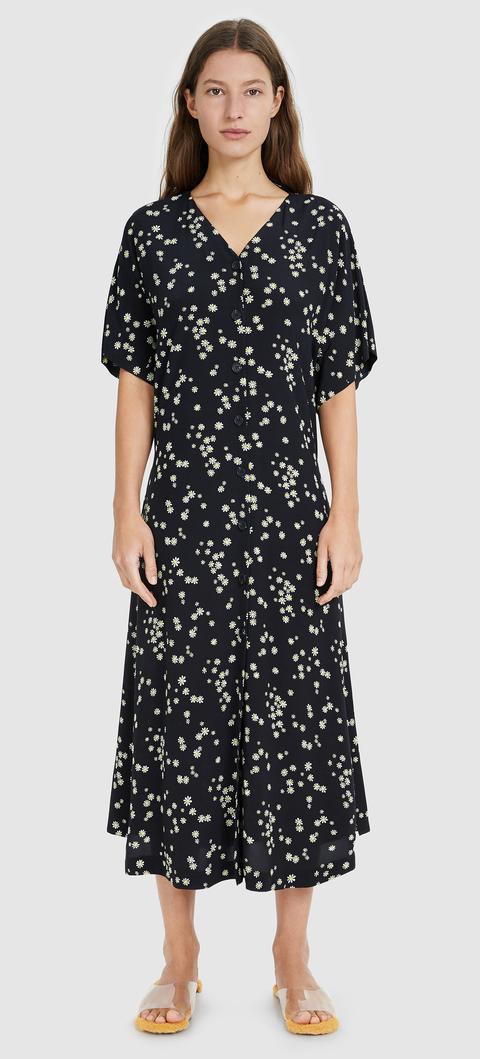 Vestido Midi Daisy Negro