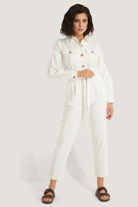 Na-kd Combinaison Pantalon - White