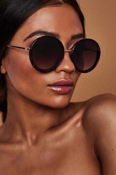 Circle Sunglasses - Tortoiseshell