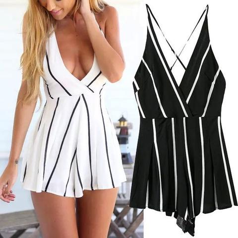 Clarissa Stripe Playsuit